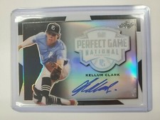2019 Leaf Perfect Game Baseball - Metal Prismatic Black Auto 1/1 - KELLUM CLARK