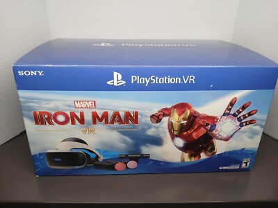 Sony PlayStation 4: VR Marvel s Iron Man VR Bundle [USED] Excellent Condition!