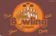 The Big Lebowski - Bowling League - Poster