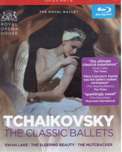 Tchaikovsky The Classic Ballets Blu-ray NEW Opus Arte Swan Lake Sleeping Beauty - Picture 1 of 2