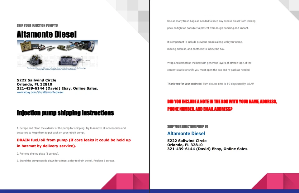 REBUILD 服务适用于所有 LUCAS CAV DPA INJECTION PUMPS 所有 DPA 型号 — 第 4/4 张图片