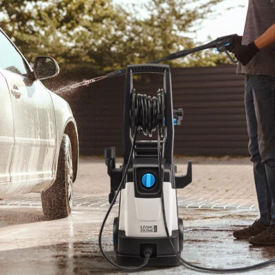 LIFELOOK 2000 W/150 BAR Electric High Pressure Washer Water High Power Jet Wash Car Patio