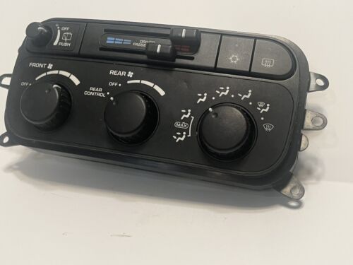 ⚡️ 2001 - 2003 Dodge Durango dual zone Heater Climate Control Defrost rear - Picture 4 of 7