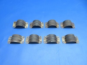 Grumman Exhaust Riser Clamp Half 099005-401 SSBY 0750161-25 LOT OF 8 (0525-114)