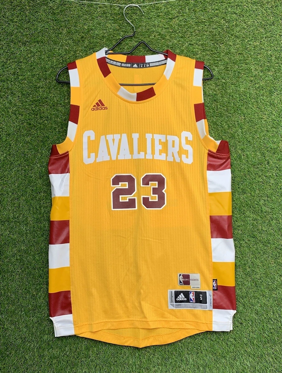 【未使用タグ付】レブロン　CAVS ユニフォーム　黄色 Cleveland Cavaliers Yellow NBA Jerseys for sale | eBay