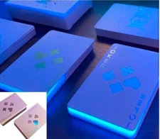 Limited Edition Prism Glow In Dark Holographic Playing Cards Deck Set