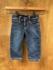 Infants NWOT "GAP" dark navy denim jeans. Size 12--18 Months