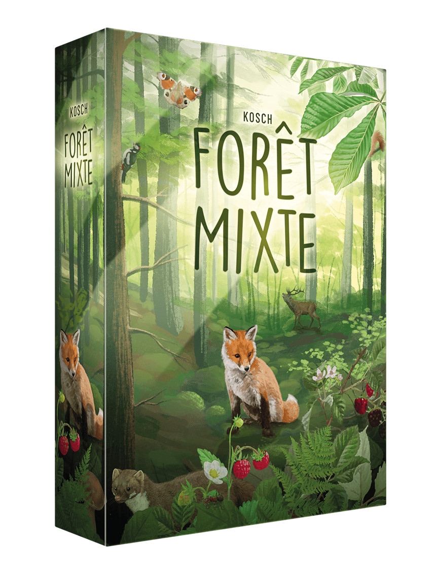 Forêt Mixte FR Lookout Games la solution pour amateurs de jeux fluides et tactiques