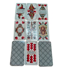 Altes Antikes Kartenspiel F.X Schmid M&uuml;nchen Gestempelt D.R.G.M 29 Karten
