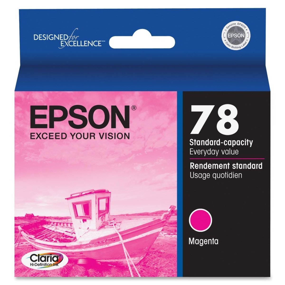 GENUINE Epson 78 T0783 Magenta Ink for Artisan 50 Stylus R280 R380 RX580 RX595