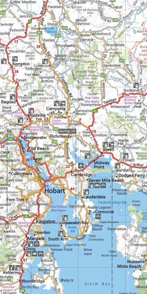 Thumbnail - Hallwag Strassenatlas Australien | Taschenbuch | 208 S. | Englisch |