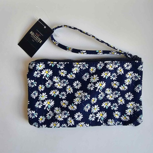 Bolsa Hollister Pulsera Margarita Flores Nueva con Etiquetas Blanco Marino - Imagen 2 de 6