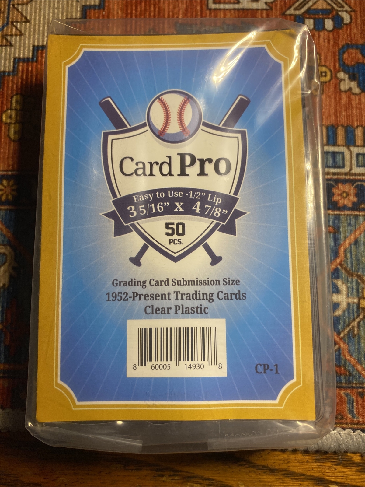 CardPro CARD GRADING Protector SUBMISSION Saver NEW 50 CT PACK Semi