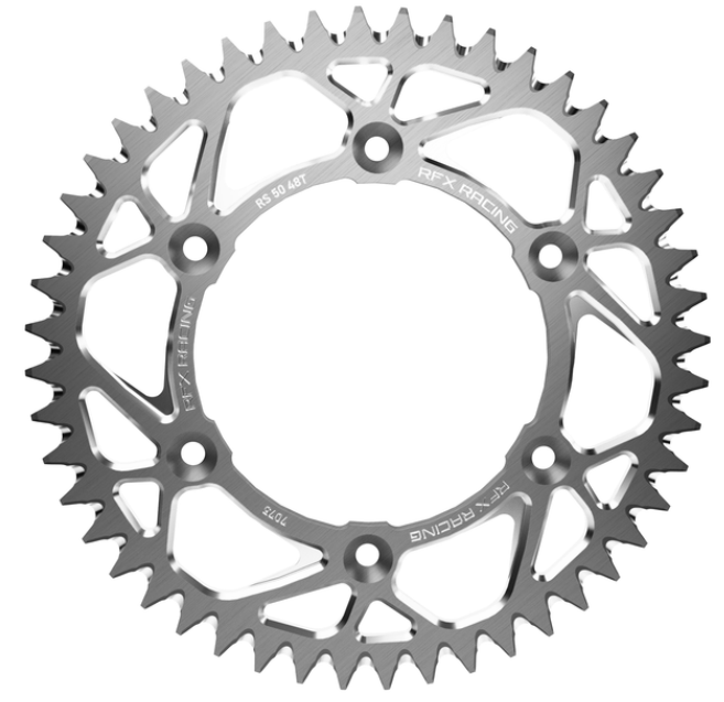 RFX Pro Series Elite Rear Sprocket Honda CR125-500 CRF250-450 83-20 (Silver 47T)