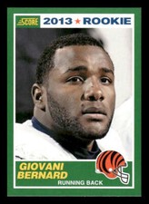 2013 Score #369 Giovani Bernard Rookie Cincinnati Bengals