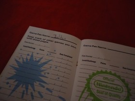 Nintendo Power Game Keeper Info File Phone Book TMNT Mario Batman Zelda II NES B