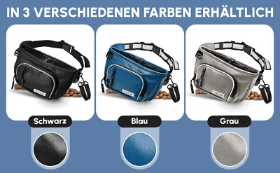 Ostfriesenpfoten® Leckerli-Bauchtasche "Talea" - waschbares Innenfutter