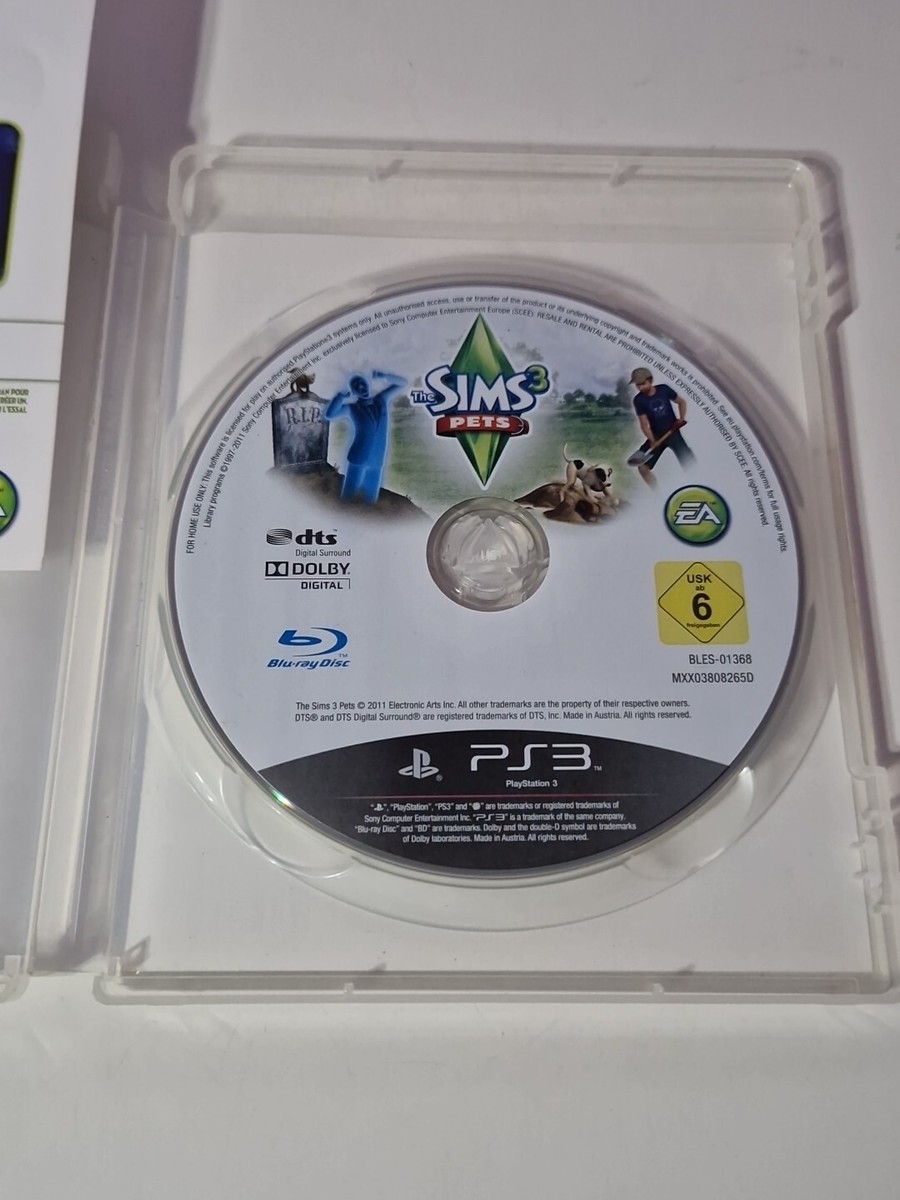 Les Sims 3 : Animaux & Compagnie Sur PS3 – Complet, Version FR, Très Bon état