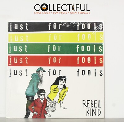REBEL KIND - JUST FOR FOOLS - URINAL CAKE 2016 *SEALED* VINYL LP 