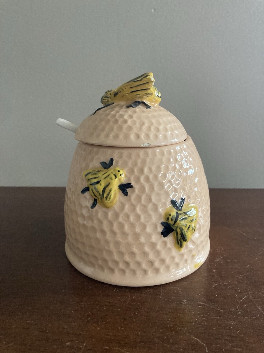 Vintage 1960's/70's Arnel's Ceramic Pottery Beehive Honey Jar | eBay