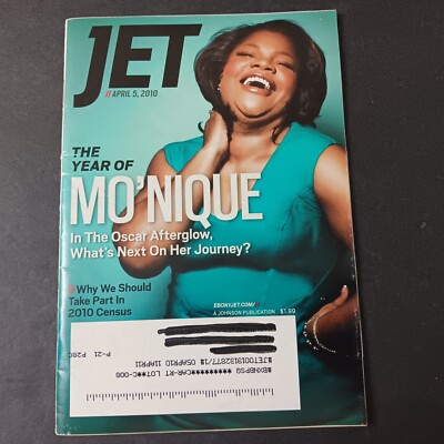 JET Magazine April 5 2010 The Year of Mo nique Oscar Journey