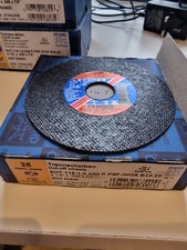 Image of 25pcs / 1 box PFERD 115mm x 1mm x 22mm bore, INOX/Stainless Cutting Discs