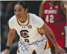 TE-HINA PAOPAO Signed 8 x 10 Photo WNBA Basketball ATLANTA DREAM South Carolina