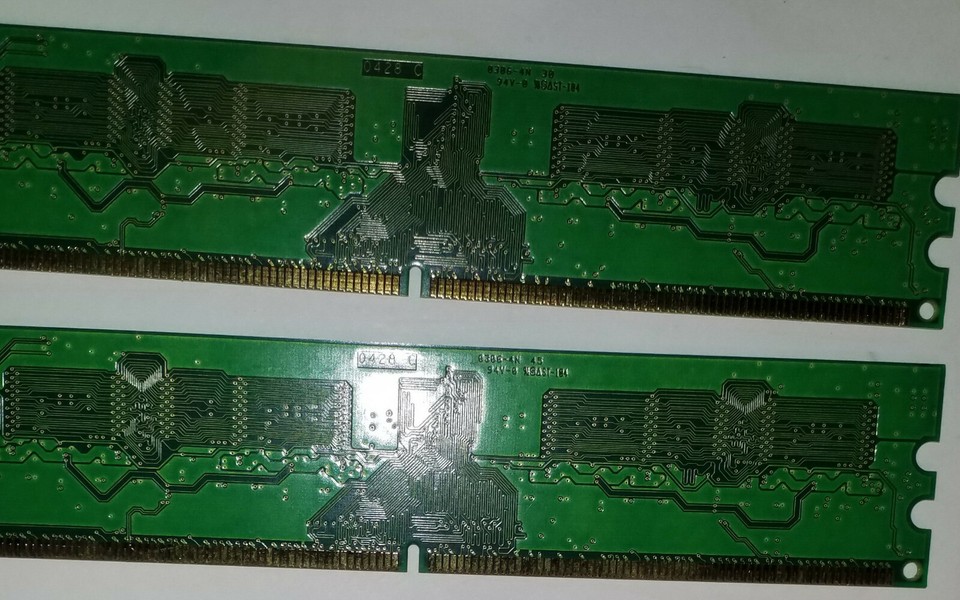 Barrette Mémoire Ramaxel 512MB 1RXB PC2-4200S DDR2 - Occasion