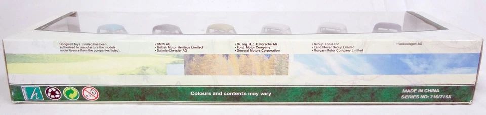 Dos juegos Hongwell Cararama de 6 coches coleccionables VW Volkswagen diecast escala 1:72 Foto 4 de 4