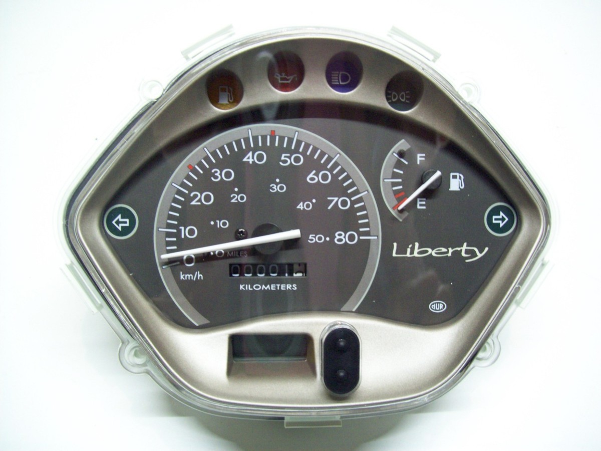 CRUSCOTTO CONTACHILOMETRI PIAGGIO LIBERTY 2009 AL 2016 SCALA - Main Image