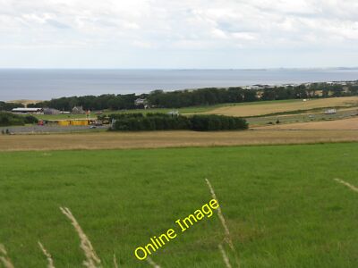 Photo 6x4 The border - Scotland vs England Marshall Meadows Looking down  c2013