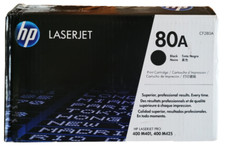 HP LaserJet 80A Black CF280A Toner Cartridge New Sealed With Open Box