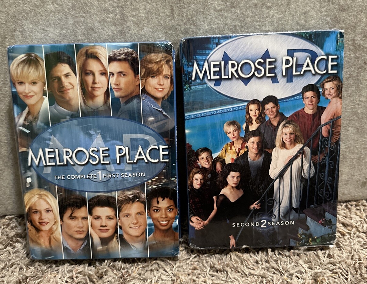 Melrose Place TV Series Season 1 & 2 DVD Sets Excellent Preowned