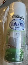 Rust-Oleum Tub And Tile Spray Paint. 12 oz. White Pack of 1 