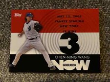 2007 Topps Generation Now Insert #GN87 Yankees Chien-Ming Wang Baseball Card