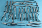 NEW GERMAN STAINLESS 10 EACH EXTRACTING FORCEPS EXTRACTION DENTAL INSTRUMENTS