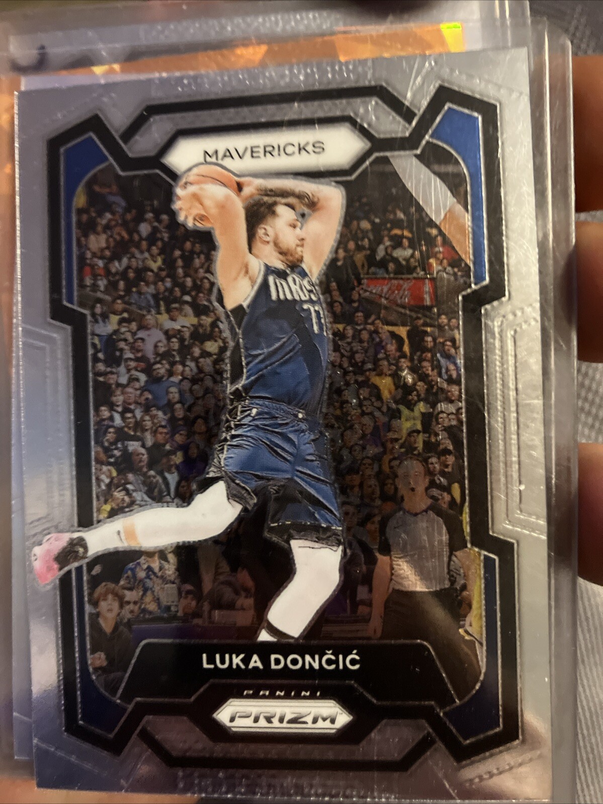 2023-24 Panini Prizm LUKA DONCIC Silver Prizm No. 110 MAVERICKS