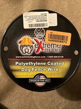 extreme polyerhylene coated dog fence wire 18g 1500ft