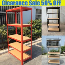 New Garage Shelving Units Racking Shelves Metal For Storage Workshop Shed Office