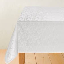 Plain Textured Tablecloth Wipe clean PVC Vinyl Oilcloth Table cover Protector