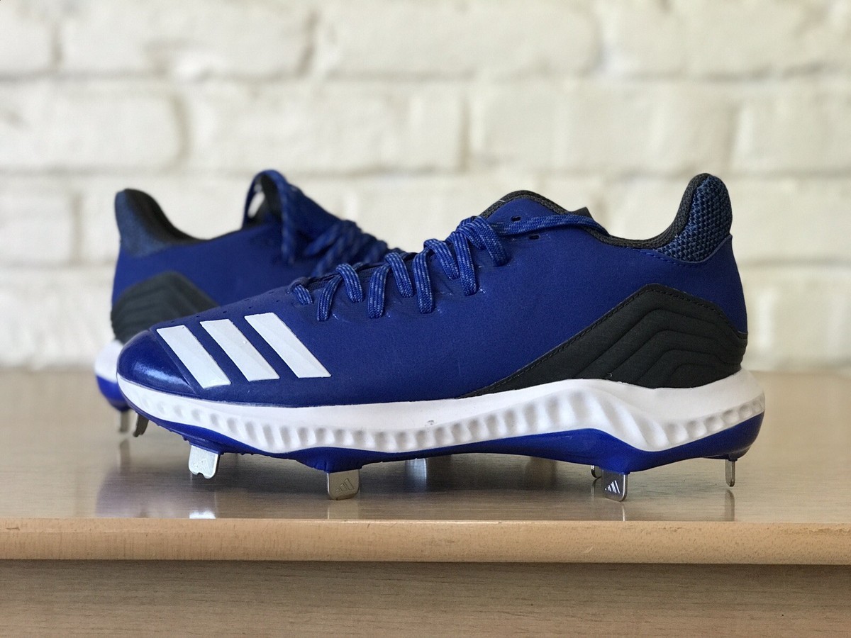 Adidas Icon Bounce Metal Baseball Cleats CG5243 Men's Royal Blue