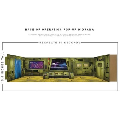 EXTREME SETS BASE OF OPERATION POP UP 1/12 SCALE DIORAMA