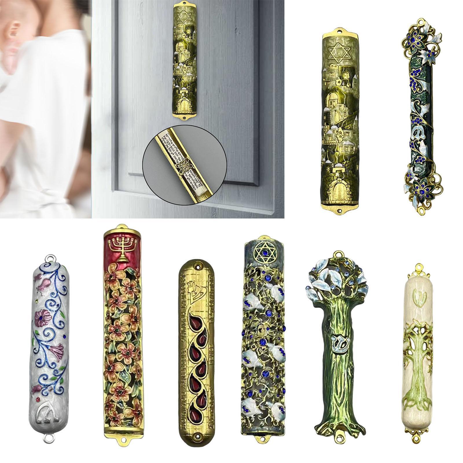 Mezuzah for Door Messianic Mezuzah Easy to Install Blessing Decorative