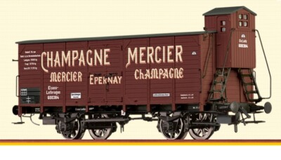 Set de 3 wagons Champagne Mercier - BR50701 - Brawa - Wagons