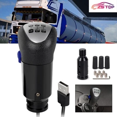 ANNX USB American Truck Simulator Shifter, Gearshift Knob for ATS & ETS2 Games