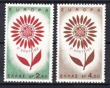 EUROPA 1964 - GRECE 835-6 - Neuf ** sans charniere - Groupez vos achats - 75E/