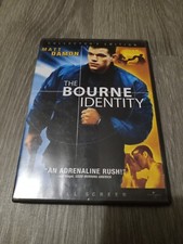 The Bourne Identity DVD, 2002 Collector's Edition Matt Damon Action