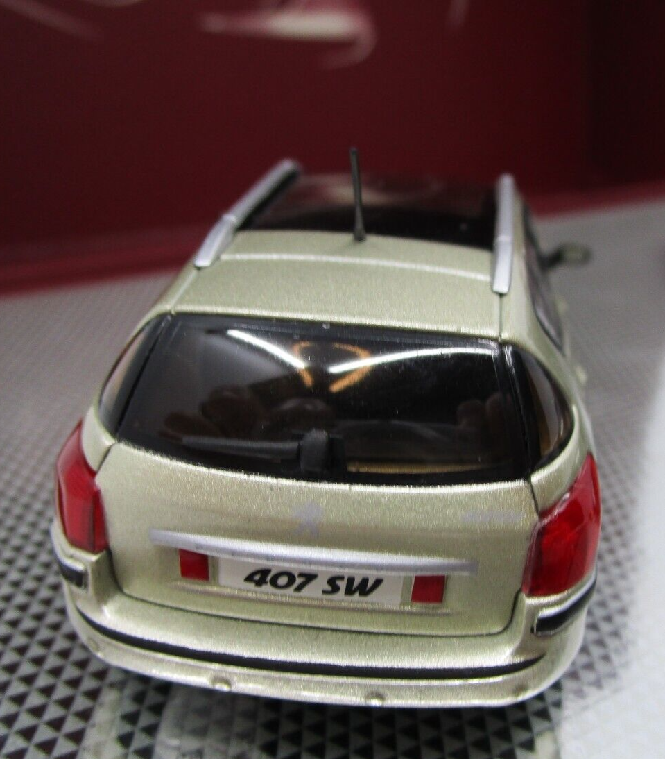 TA1382 NOREV 1/43 COFFRET 2 PEUGEOT 407 SW 2004 EDITION LIMITEE Réf 474701