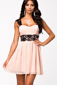 pastel pink sundress