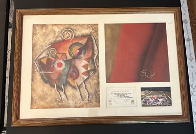 Eric Waugh　エリック ウォー　DIVA　絵画　アート Eric Waugh: Actual piece of Canvas Of Guinness Records Largest